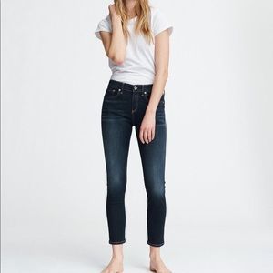 rag & bone Mid Rise Skinny Ankle Jean